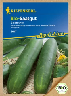 BIO Salatgurke Sonja | Salatgurkensamen Von Kiepenkerl [MHD 01/2024]