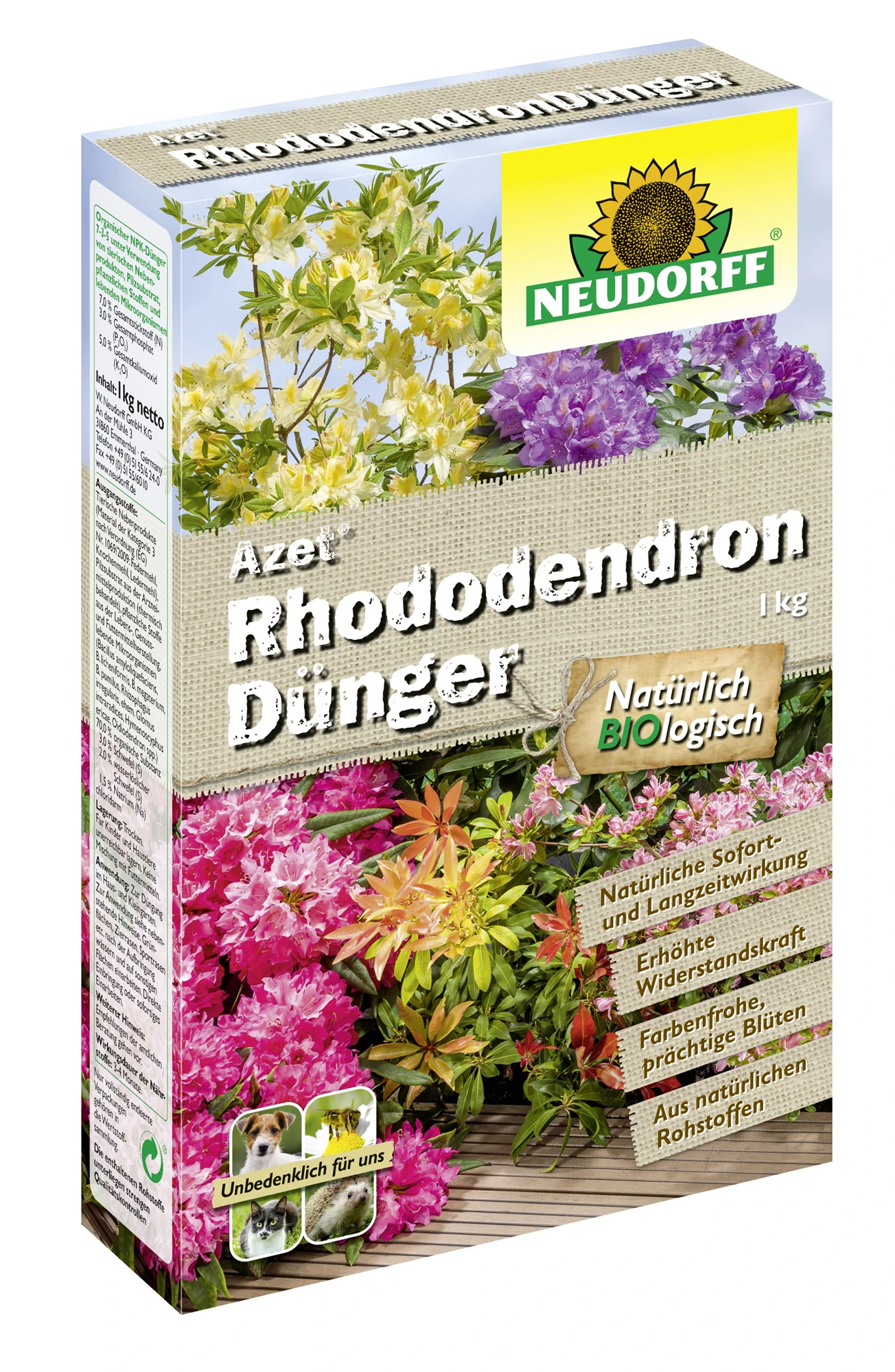Azet RhododendronDünger (1 Kg) | Dünger Von Neudorff 1 Azet RhododendronDünger (1 Kg) | Dünger Von Neudorff
