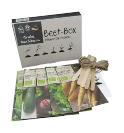 Beet-Box &quot;Gute Nachbarn&quot; | BIO Gemüsesamen-Sets Von Samen Maier -Blüte Und Blatt 536703 BIO Beet Box Gute Nachbarn BB03 sm 0