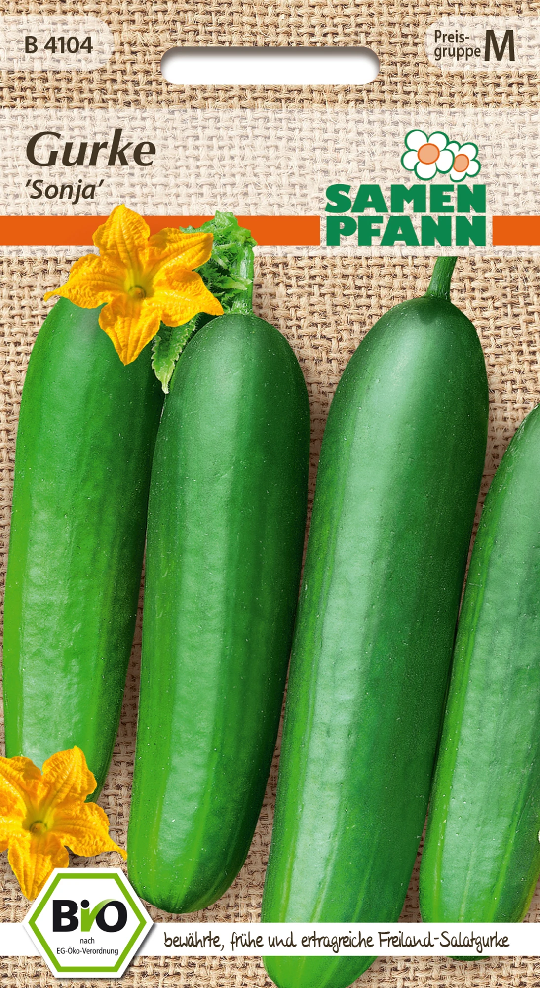BIO Freilandgurke Sonja | Freilandgurkensamen Von Samen Pfann 2 BIO Freilandgurke Sonja | Freilandgurkensamen Von Samen Pfann – Bild 2