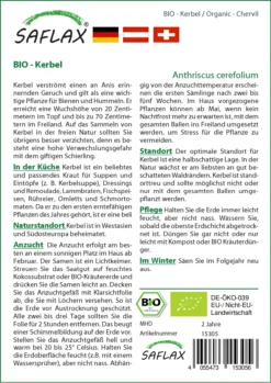 Kerbel | BIO Kerbelsamen Von Saflax