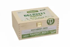 Hochbeet Saatgut - Box S (Holzbox) | Gemüsesamen-Sets Von Saatgut Dillmann