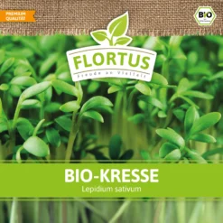 Bio-Kresse (200 G) | Bio-Kressesamen Von Flortus -Blüte Und Blatt 543636 Bio Kresse 200 g 2
