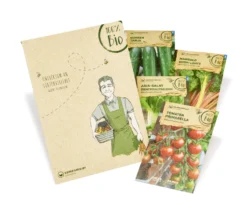 Gewächshaus Set Albert Pflanzfein | BIO Gemüsesamen-Sets Von Samen Maier -Blüte Und Blatt 550509 BIO Gewaechshaus Set Albert Pflanzfein A08 sm 0