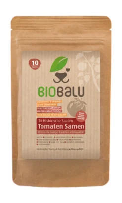 Tomatensamen 10 Alte Sorten Set | BIO Gemüsesamen-Sets Von Biobalu -Blüte Und Blatt 550612 BIO Tomatensamen 10 Alte Sorten Set BB1006 0