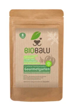 Gourmetgarten 8 Alte Sorten Set | BIO Gemüsesamen-Sets Von Biobalu -Blüte Und Blatt 550615 BIO Gourmetgarten 8 Alte Sorten Set BB1009 0
