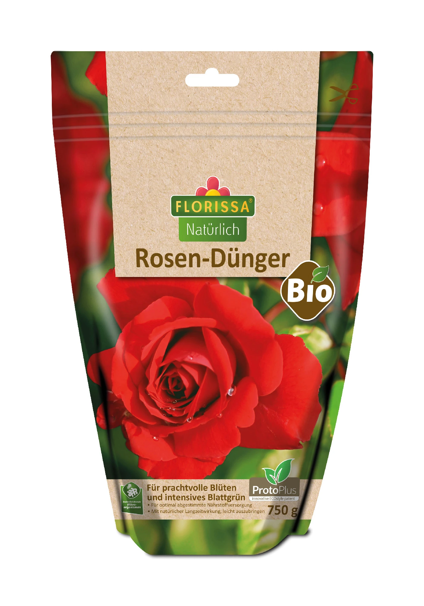 Spezialdünger Für Rosen (750 G) | BIO Dünger Von Florissa 2 Spezialdünger Für Rosen (750 G) | BIO Dünger Von Florissa – Bild 2