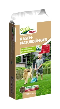 Rasen-Naturdünger (10,5 Kg) | BIO Rasendünger Von Cuxin DCM
