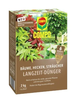 Bäume, Hecken, Sträucher Langzeit-Dünger (2 Kg) | Dünger Von COMPO
