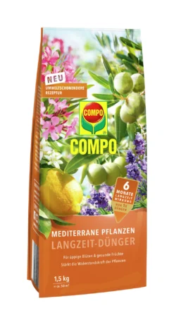 Mediterrane Pflanzen Langzeit-Dünger (1,5 Kg) | Dünger Von COMPO