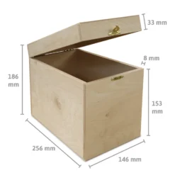 Gemüse Saatgut Archiv Holzbox (10 Tütchen + Register) | BIO Gemüsesamen-Sets Von FLORTUS -Blüte Und Blatt 551883 BIO Saatgut Archiv Holzbox 10 Tuetchen Register 2000 0564 7