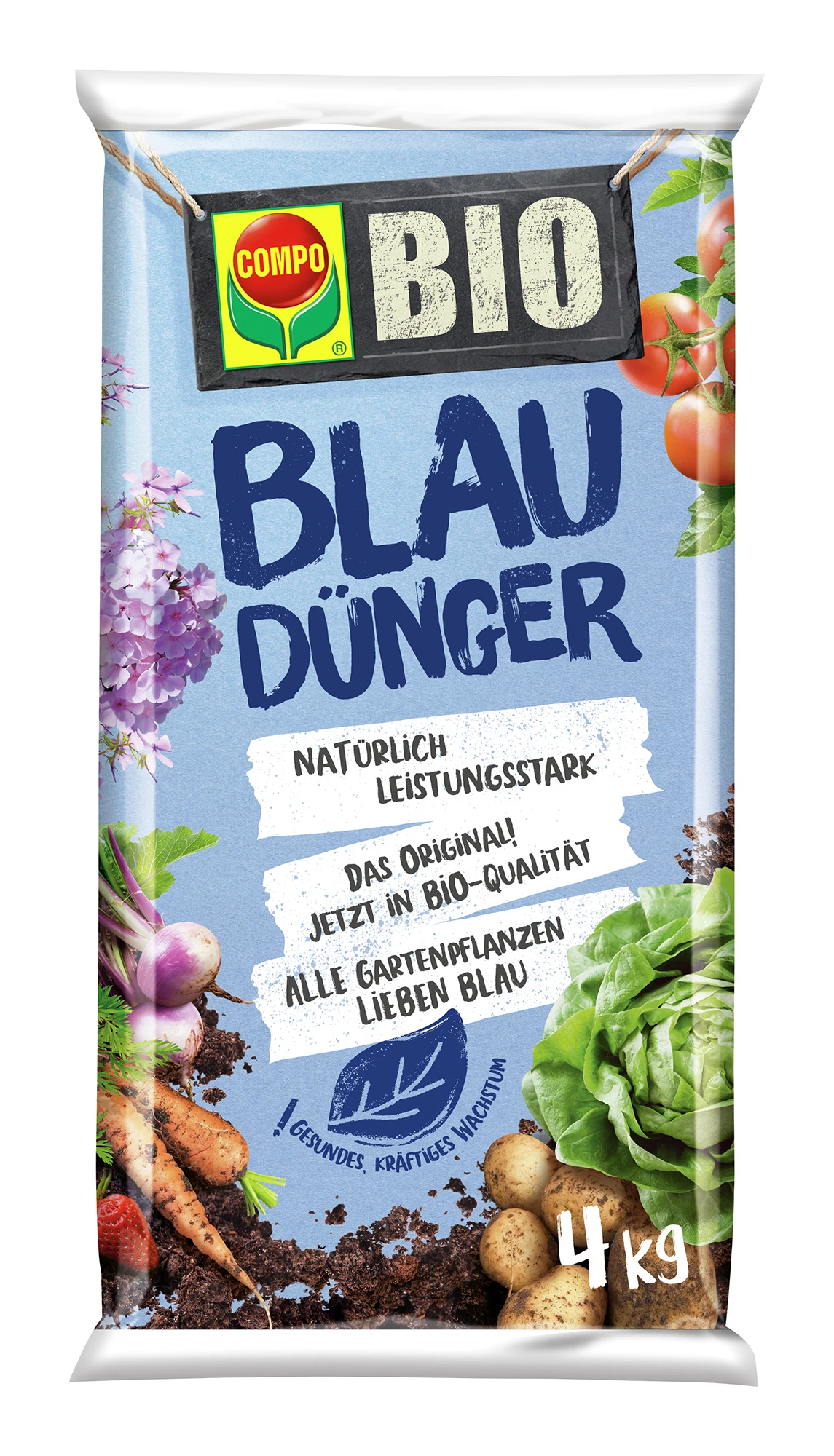 Blaudünger (4 Kg) | BIO Dünger Von COMPO 1 Blaudünger (4 Kg) | BIO Dünger Von COMPO