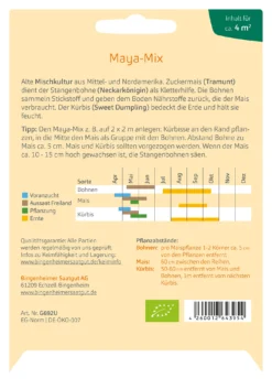 Mischung Maya-Mix | BIO Gemüsesamen-Sets Von Bingenheimer Saatgut