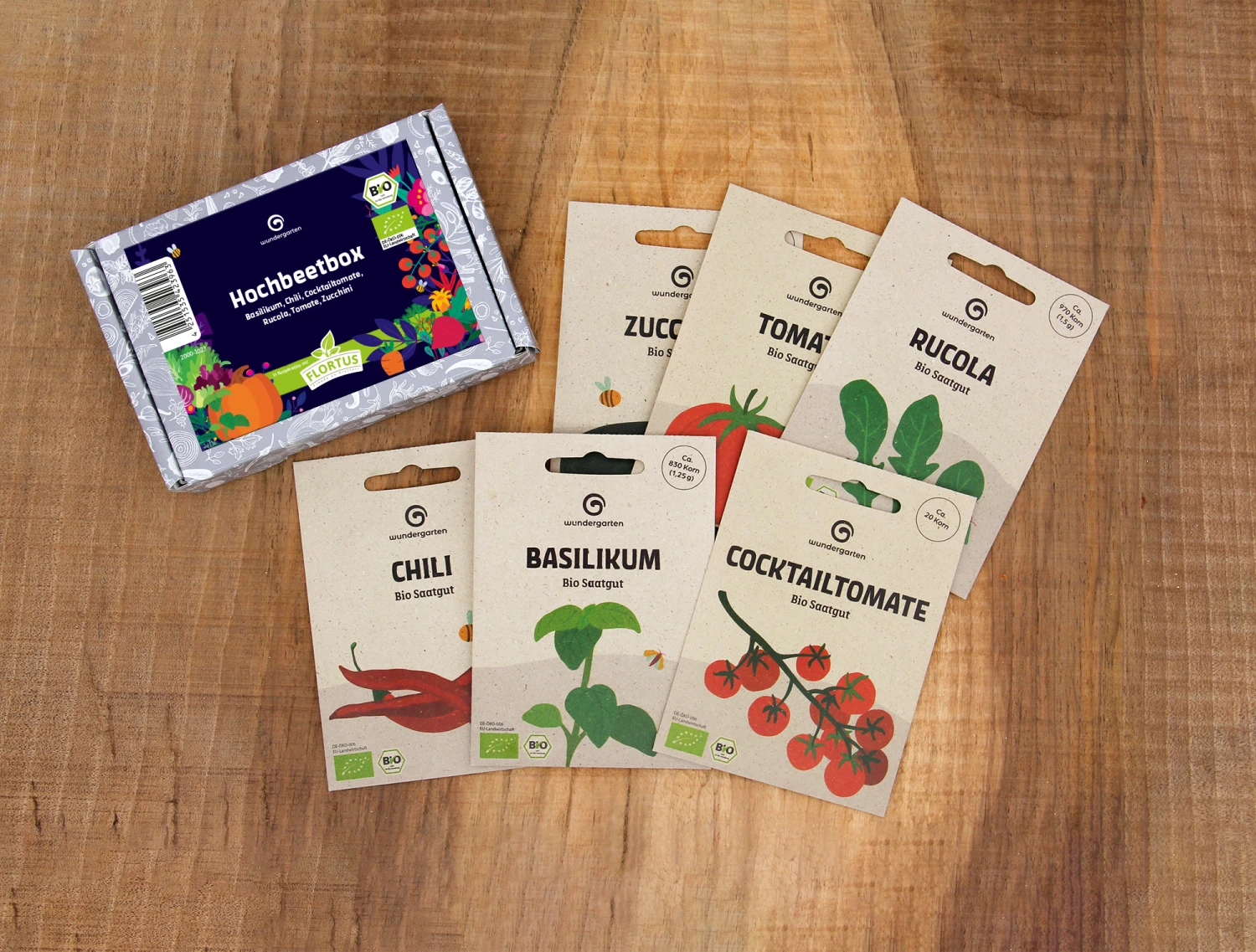 Hochbeetbox Set | BIO Gemüsesamen-Sets Von Wundergarten 2 Hochbeetbox Set | BIO Gemüsesamen-Sets Von Wundergarten – Bild 2